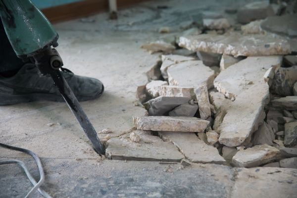 Concrete Slab Removal in Wichita