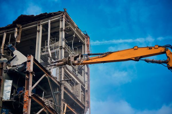 Factory Demolition in Wichita