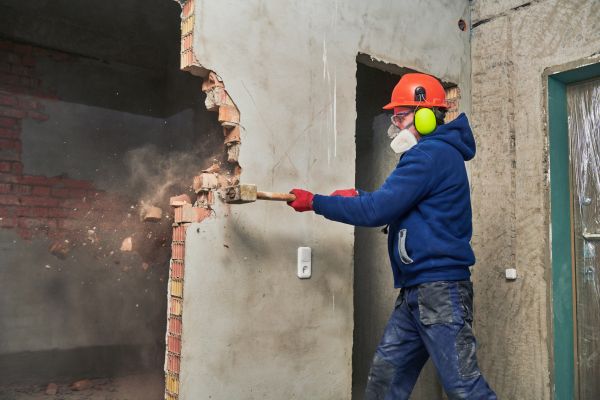 Concrete Wall Demolition in Wichita