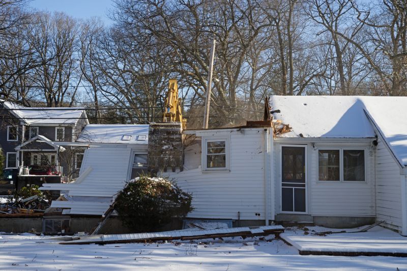 Before and After Residential Demolition